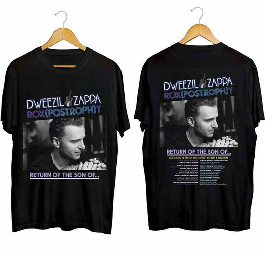 Dweezil Zappa 2024 Tour Shirt, Dweezil Zappa 2024 Concert Shirt
