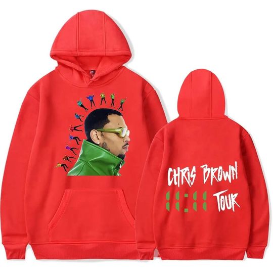 Chris Brown 11:11 Tour Hoodies, Singer Artist Chris Brown