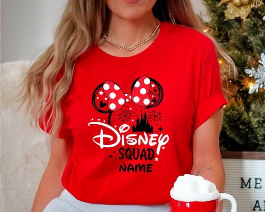 Custom Disney Squad Shirt, Disneyland Shirt
