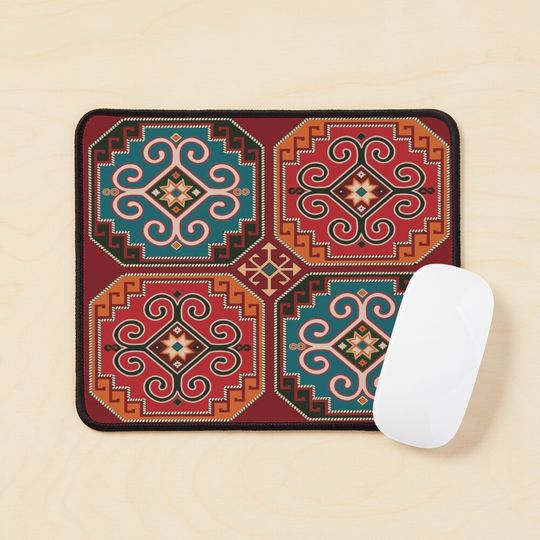 Oriental Rug  Mouse Pad, Rug Mouse Pad
