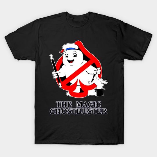 The Magic Ghostbuster - Mini Puft Logo - Ghostbusters - T-Shirt