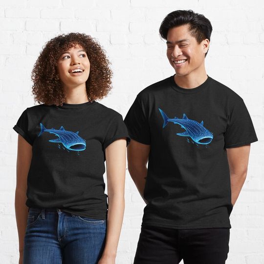 Whale Shark Classic T-Shirt, sea animals shirt