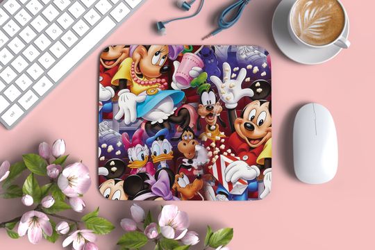 Mickey Mouse Mouse Pad, Disney Minnie Mouse Pad