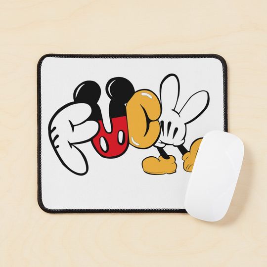 FUCK MICKEY Mouse Pad