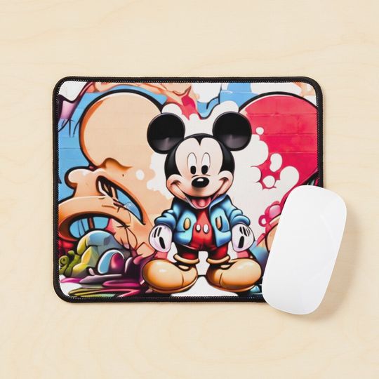 Mickey Minnie Loves  Mouse Pad
