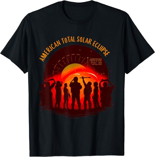 American Total Solar Eclipse cool for Solar Eclipse lovers T-Shirt