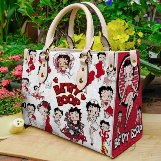 Betty Boop Vintage Handbag, Betty Boop Leather Bag