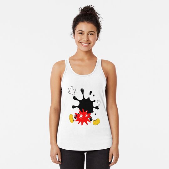Mickey Mouse Racerback Tank Top