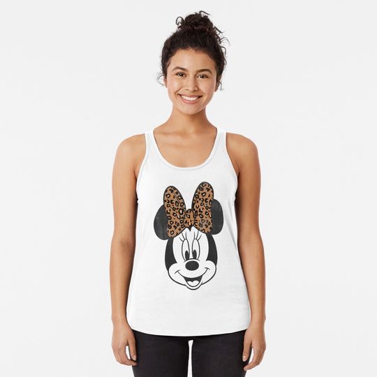 Needed Gifts Mickey Anime Mouse Cool Graphic Gift Racerback Tank Top