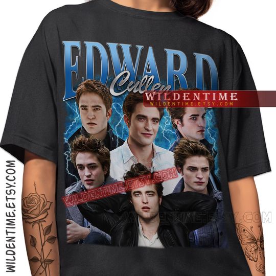 Limited Edward Cullen Vintage T-Shirt, Retro Edward Cullen Shirt