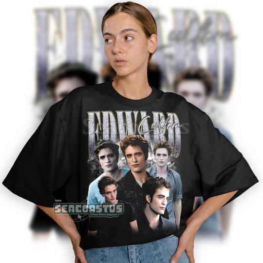 Edward Cullen Vintage T-Shirt, Edward Cullen Graphic T-shirt