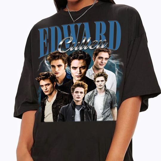 Edward Cullen Bootleg Shirt, Edward Cullen Shirt, Edward Cullen Fan Merch