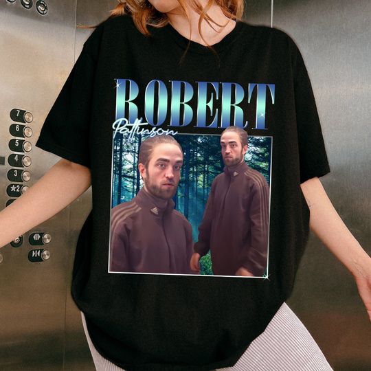 Funny Robert Pattinson Standing Meme T-Shirt Unisex, Twilight Meme Shirt