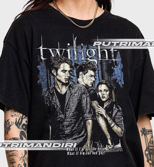 Bella,Edward Cullen,Jacob Black Unisex Softstyle T-Shirt