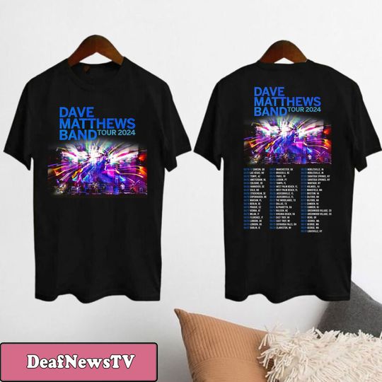 Dave Matthews Band Summer Tour 2024 T-Shirt, DMB 2024 Tour Merch
