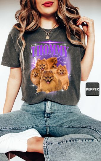Custom Dog T-shirt, Personalized Pet Shirt, Cute Women Gifts