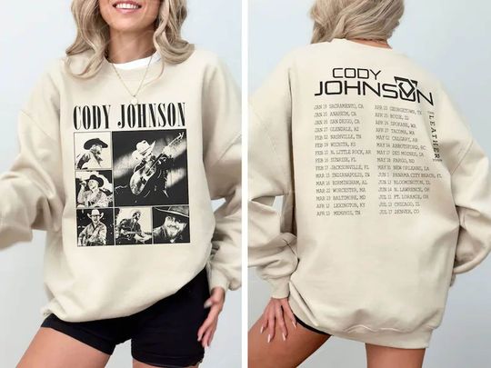 Cody Johnsonn Tour 2024 Shirt, Cody Johnsonn Sweatshirt