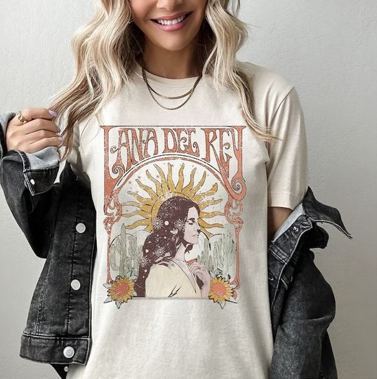Vintage Lana Del Rey Shirt - Music Tour 2023 Exclusive Tee
