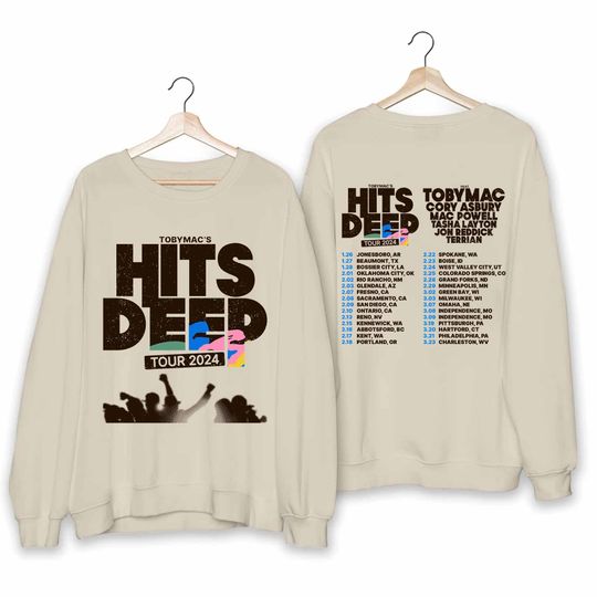 Hits Deep Tour 2024 Shirt, TobyMac Hits Deep 2024 Concert Shirt