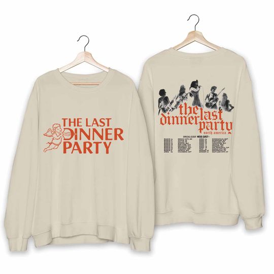 The Last Dinner Party 2024 Tour Shirt, The Last Dinner Party Band Fan Sweatshirt