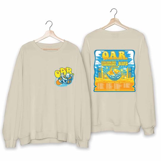 O.A.R Summer Tour 24 Shirt, O.A.R Band Fan Sweatshirt