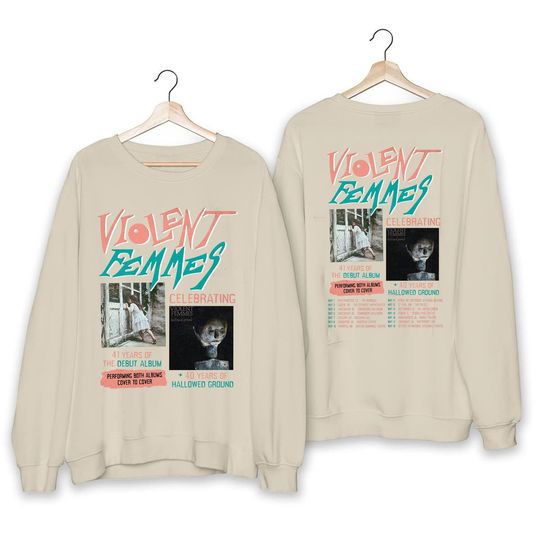 Violent Femmes 2024 Tour Shirt, Violent Femmes Band Fan Sweatshirt