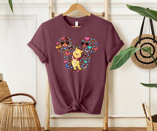 Disney Floral Winnie The Pooh Shirt