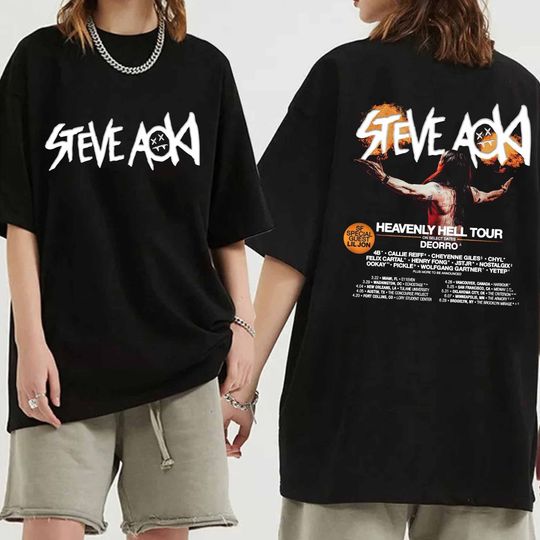 Steve Aoki - Heavenly Hell Tour 2024 Shirt, Steve Aoki Fan Shirt
