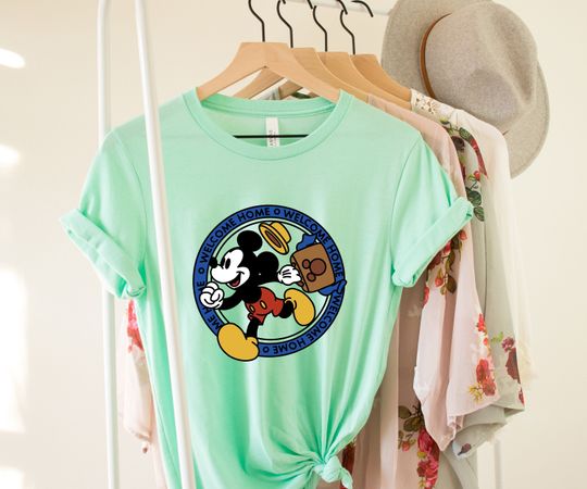 Disney Welcome Home Mickey Mouse Shirt