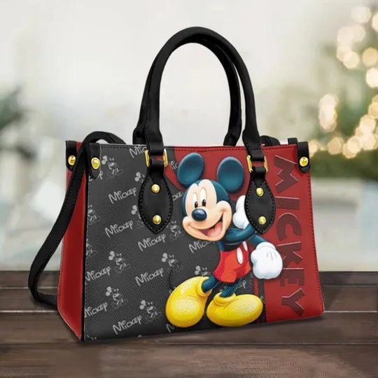 Mickey Women Leather Bag Handbag,Mickey Women Bags