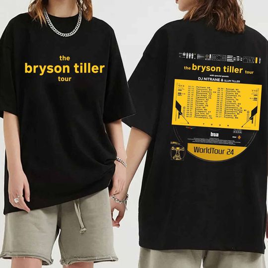 Bryson Tiller Shirt, Bryson Tiller 2024 Tour Shirt, The Bryson Tiller 2024 Concert Shirt