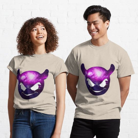 Devil Emoji Galaxy  Classic T-Shirt