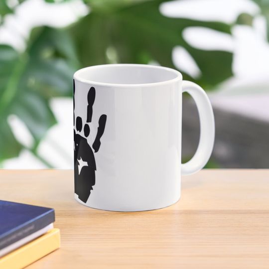 Retro Jerry Garcia's Hand Grateful Coffee Mug