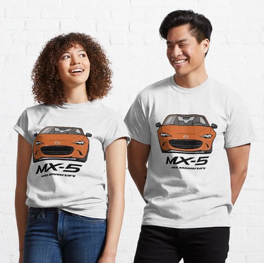 MX5 Miata 30th Anniversary Orange Classic T-Shirt