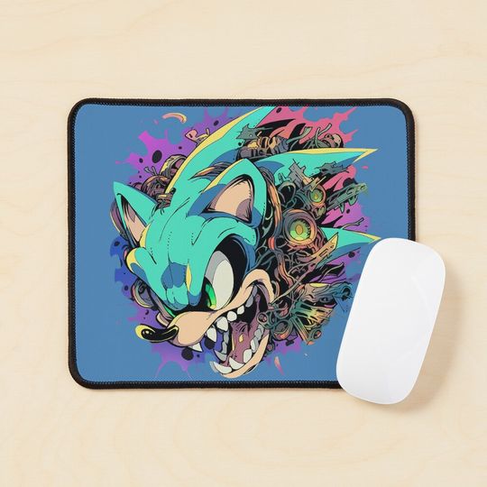 metalsonic Mouse Pad, cartoon mouse pad