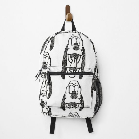 Pluto Dog Backpack, Dog Art Backpack
