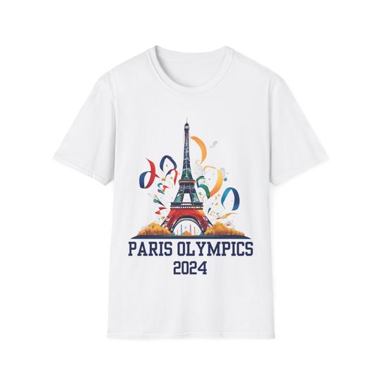 Paris Olympics 2024 Unisex Softstyle T-Shirt
