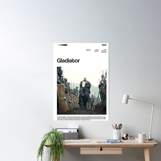 Gladiator Movie Poster, Vertical Poster