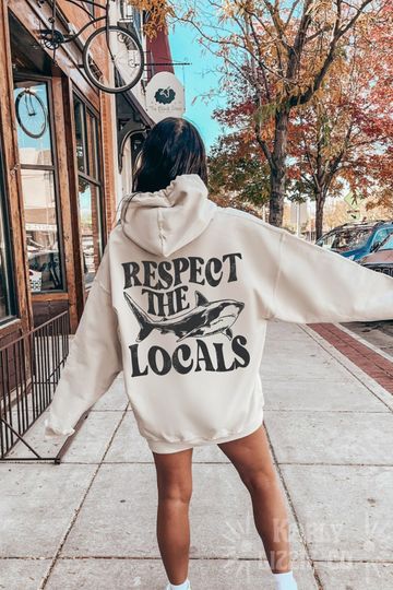 Respect The Local Hoodie | Local Sharks Hoodie | Protect The Sharks Hoodie