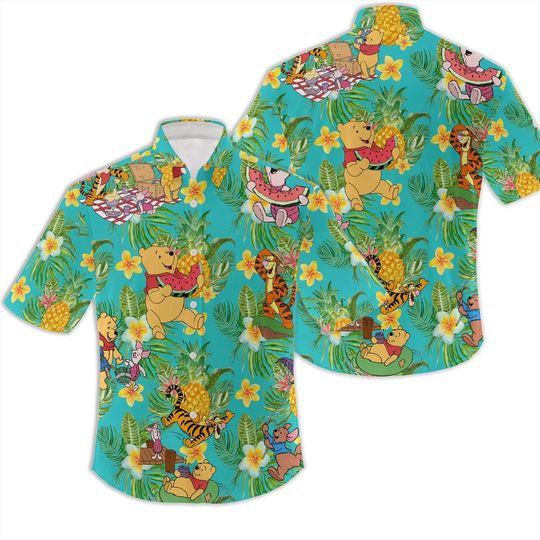 Disney Winnie the Pooh Hawaiian Shirt