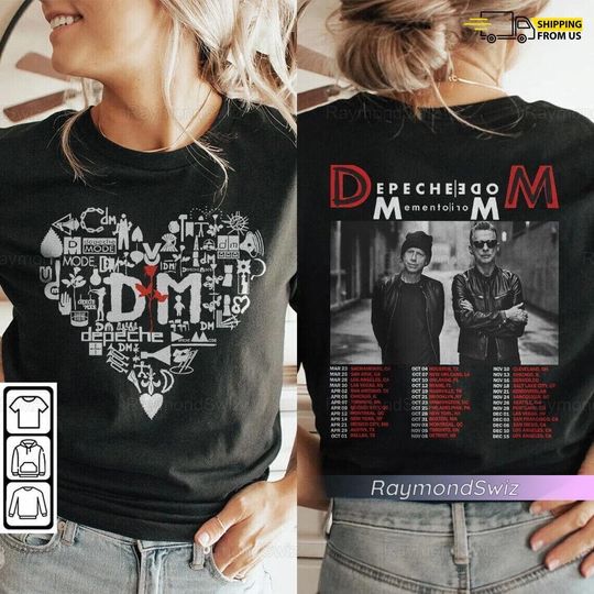 Depeche Mode Shirt, Depeche Mode Tour 2023 T-shirt