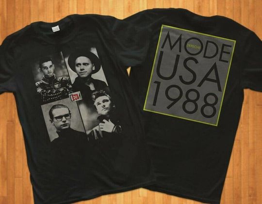 DEP.Mode USA Tour 1988 Concert T Shirt