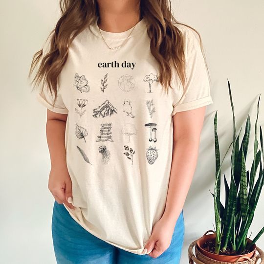 Earth Day Shirt, Cottagecore Earth Day Shirt