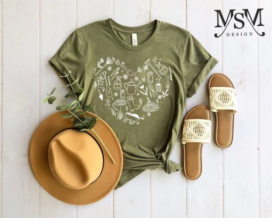 Gardener T Shirt, Plant Lover Shirt, Farmer T Shirt, Hoeing Ain't Easy Shirt