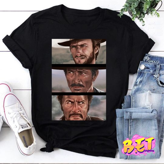 The Good The Bad And The Ugly Movie T-Shirt