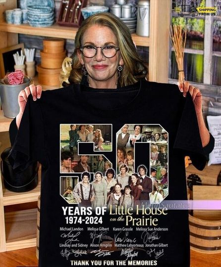 Little House On The Prairie 50th Anniversary Movie T-Shirt