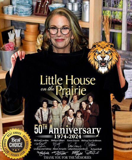 Little House on The Prairie 50th Anniversary 1974 2024 Shirt