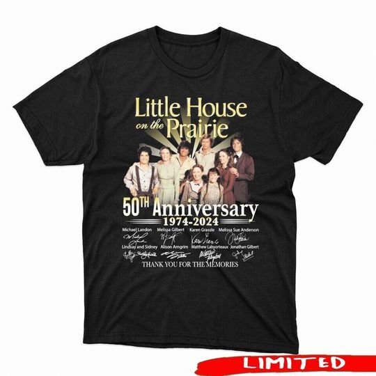 Little House On The Prairie 50 Years T-shirt