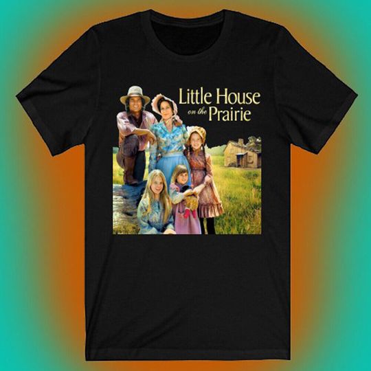 Little House on The Prairie Men's Black T-shirt