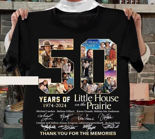 Little House On The Prairie T-Shirt, 1974-2024 Little House Shirt